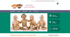 Desktop Screenshot of dentistryforchildrennw.com